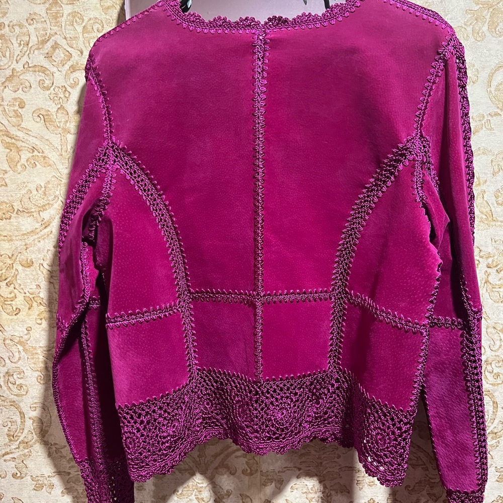 Elegant Pink Women's Jacket - Picture 2 of 2
